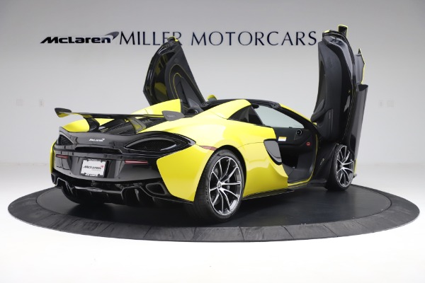 Used 2019 McLaren 570S Spider for sale Call for price at Bugatti of Greenwich in Greenwich CT 06830 21