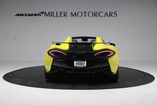 Used 2019 McLaren 570S Spider for sale Call for price at Bugatti of Greenwich in Greenwich CT 06830 4