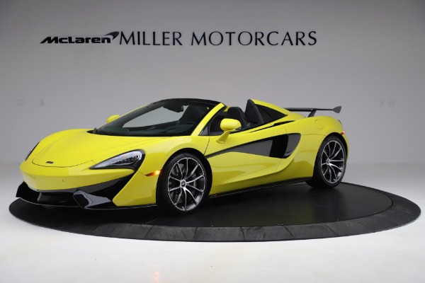 Used 2019 McLaren 570S Spider for sale Call for price at Bugatti of Greenwich in Greenwich CT 06830 1