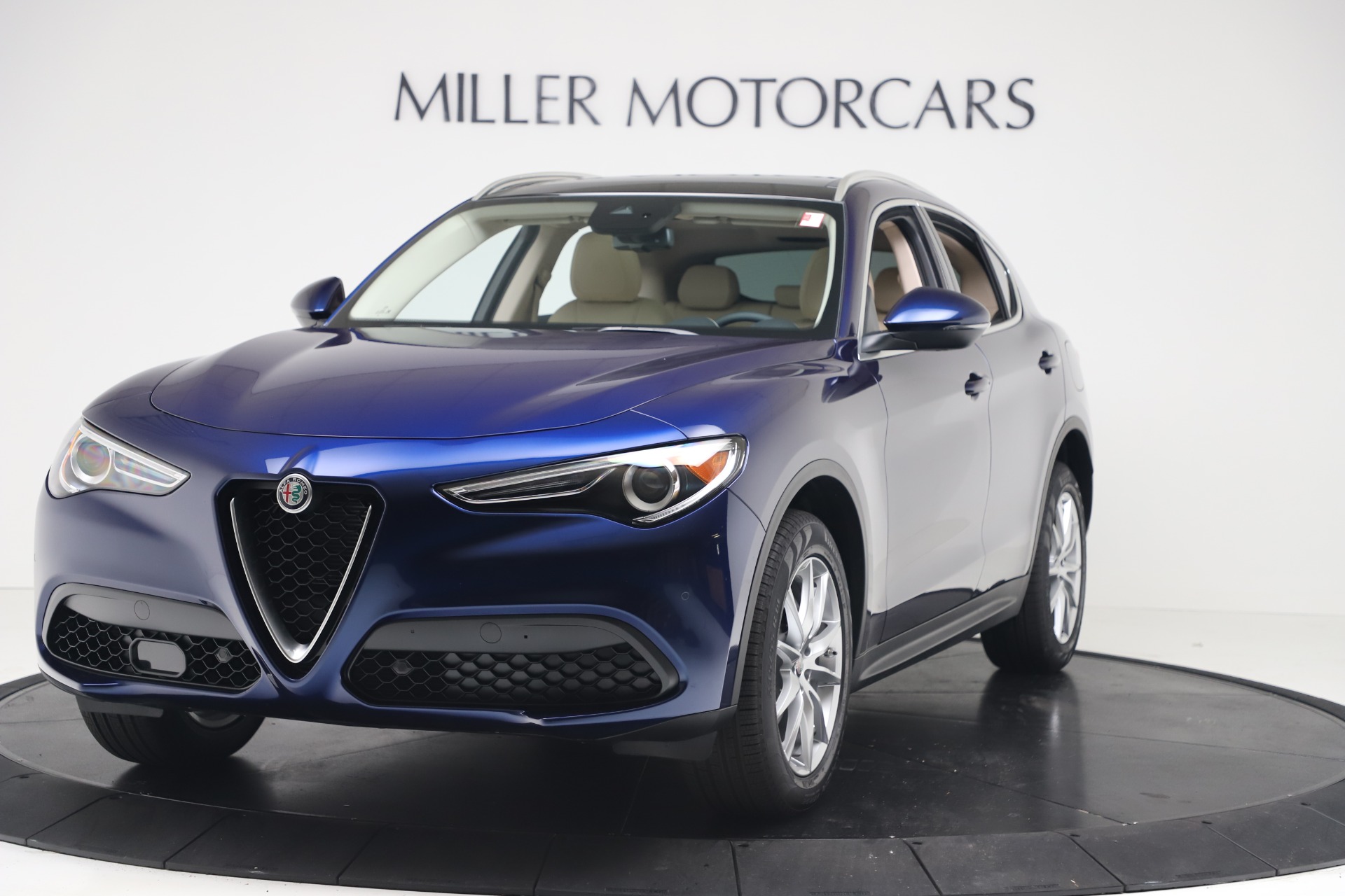 New 2019 Alfa Romeo Stelvio Ti Lusso Q4 for sale Sold at Bugatti of Greenwich in Greenwich CT 06830 1