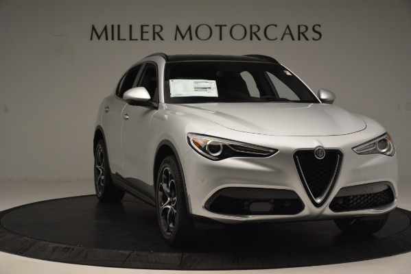 New 2019 Alfa Romeo Stelvio Ti Sport Q4 for sale Sold at Bugatti of Greenwich in Greenwich CT 06830 11