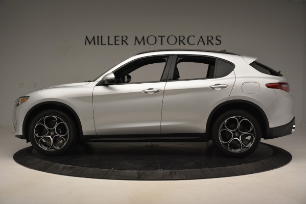 New 2019 Alfa Romeo Stelvio Ti Sport Q4 for sale Sold at Bugatti of Greenwich in Greenwich CT 06830 3