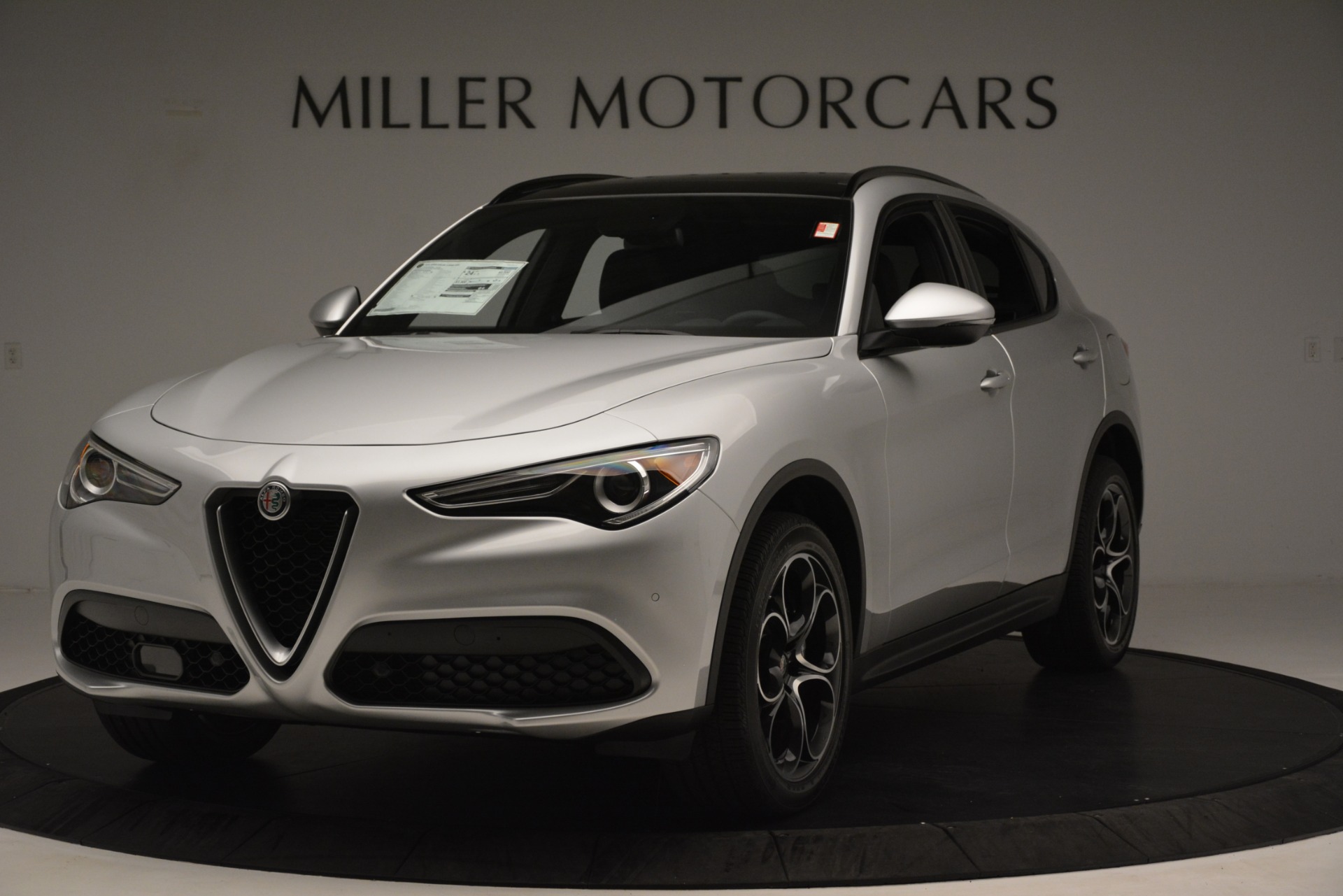 New 2019 Alfa Romeo Stelvio Ti Sport Q4 for sale Sold at Bugatti of Greenwich in Greenwich CT 06830 1