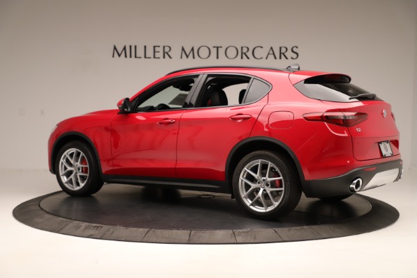 New 2019 Alfa Romeo Stelvio Ti Sport Q4 for sale Sold at Bugatti of Greenwich in Greenwich CT 06830 4