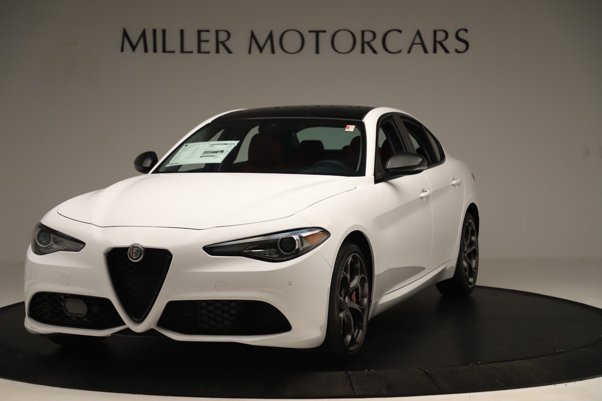 New 2019 Alfa Romeo Giulia Ti Sport Q4 for sale Sold at Bugatti of Greenwich in Greenwich CT 06830 1