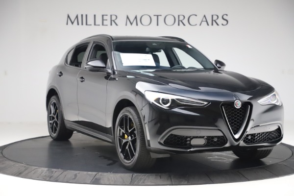 New 2019 Alfa Romeo Stelvio Ti Sport Q4 for sale Sold at Bugatti of Greenwich in Greenwich CT 06830 11