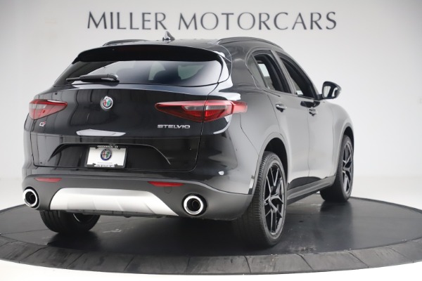 New 2019 Alfa Romeo Stelvio Ti Sport Q4 for sale Sold at Bugatti of Greenwich in Greenwich CT 06830 7