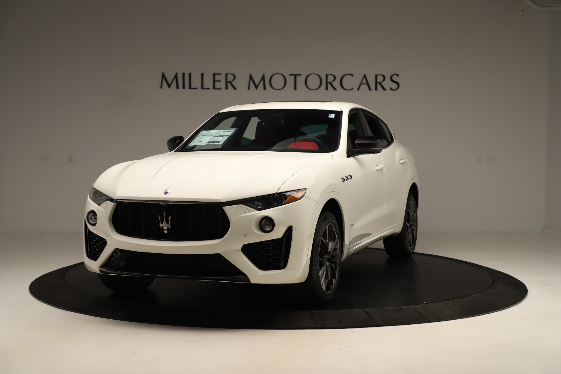 New 2019 Maserati Levante Q4 GranSport Nerissimo for sale Sold at Bugatti of Greenwich in Greenwich CT 06830 1