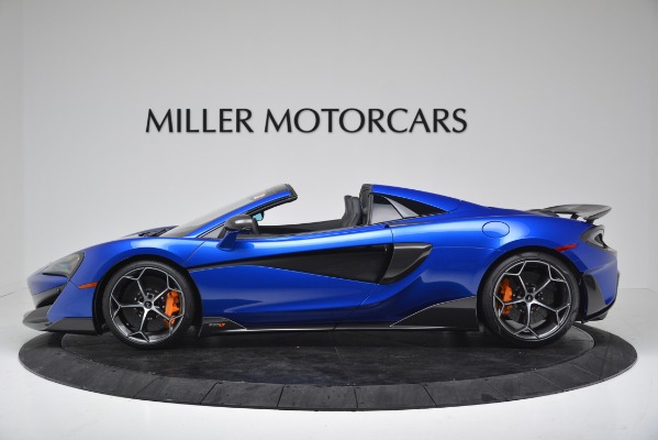 New 2020 McLaren 600LT SPIDER Convertible for sale Sold at Bugatti of Greenwich in Greenwich CT 06830 3