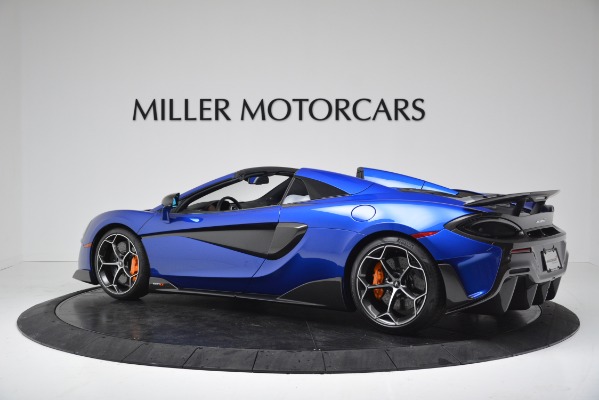 New 2020 McLaren 600LT SPIDER Convertible for sale Sold at Bugatti of Greenwich in Greenwich CT 06830 4