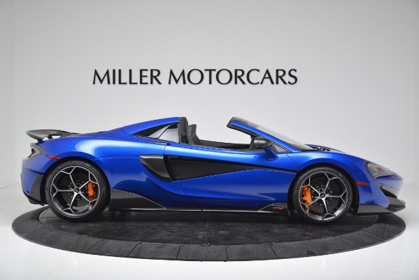 New 2020 McLaren 600LT SPIDER Convertible for sale Sold at Bugatti of Greenwich in Greenwich CT 06830 9