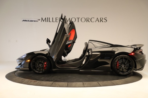 Used 2020 McLaren 600LT Spider for sale Sold at Bugatti of Greenwich in Greenwich CT 06830 18