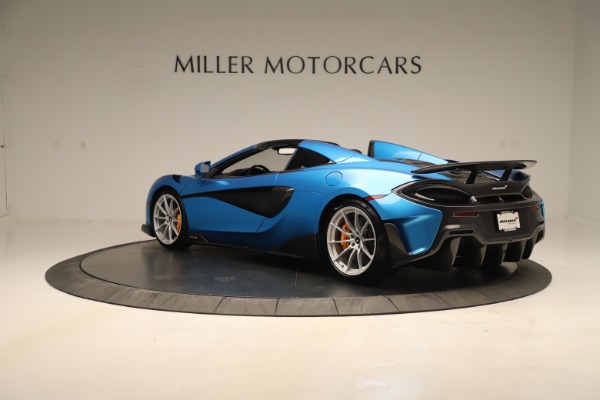 New 2020 McLaren 600LT SPIDER Convertible for sale Sold at Bugatti of Greenwich in Greenwich CT 06830 3