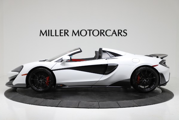 New 2020 McLaren 600LT Convertible for sale Sold at Bugatti of Greenwich in Greenwich CT 06830 3