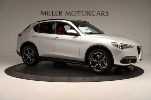 New 2019 Alfa Romeo Stelvio Ti Sport Q4 for sale Sold at Bugatti of Greenwich in Greenwich CT 06830 10