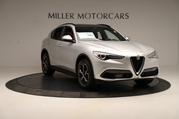 New 2019 Alfa Romeo Stelvio Ti Sport Q4 for sale Sold at Bugatti of Greenwich in Greenwich CT 06830 11