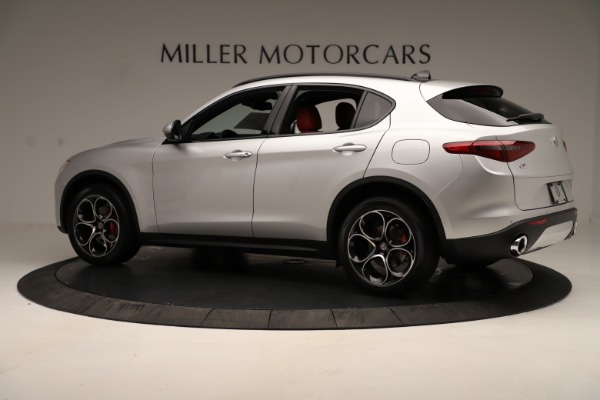 New 2019 Alfa Romeo Stelvio Ti Sport Q4 for sale Sold at Bugatti of Greenwich in Greenwich CT 06830 4