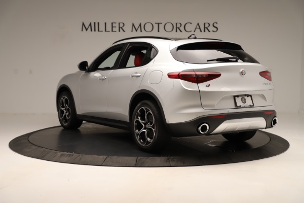 New 2019 Alfa Romeo Stelvio Ti Sport Q4 for sale Sold at Bugatti of Greenwich in Greenwich CT 06830 5