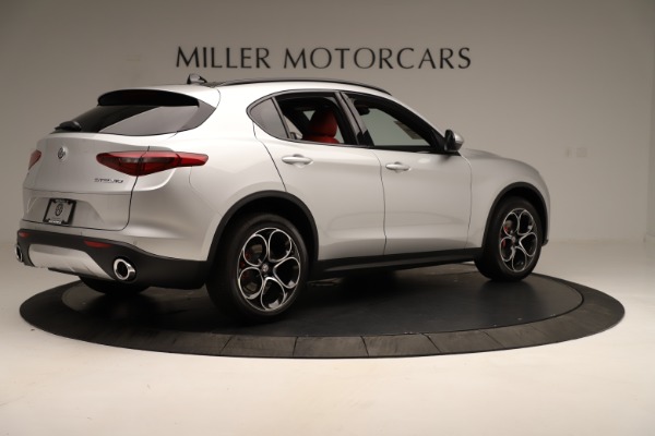 New 2019 Alfa Romeo Stelvio Ti Sport Q4 for sale Sold at Bugatti of Greenwich in Greenwich CT 06830 8