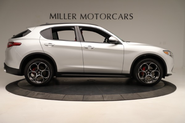 New 2019 Alfa Romeo Stelvio Ti Sport Q4 for sale Sold at Bugatti of Greenwich in Greenwich CT 06830 9