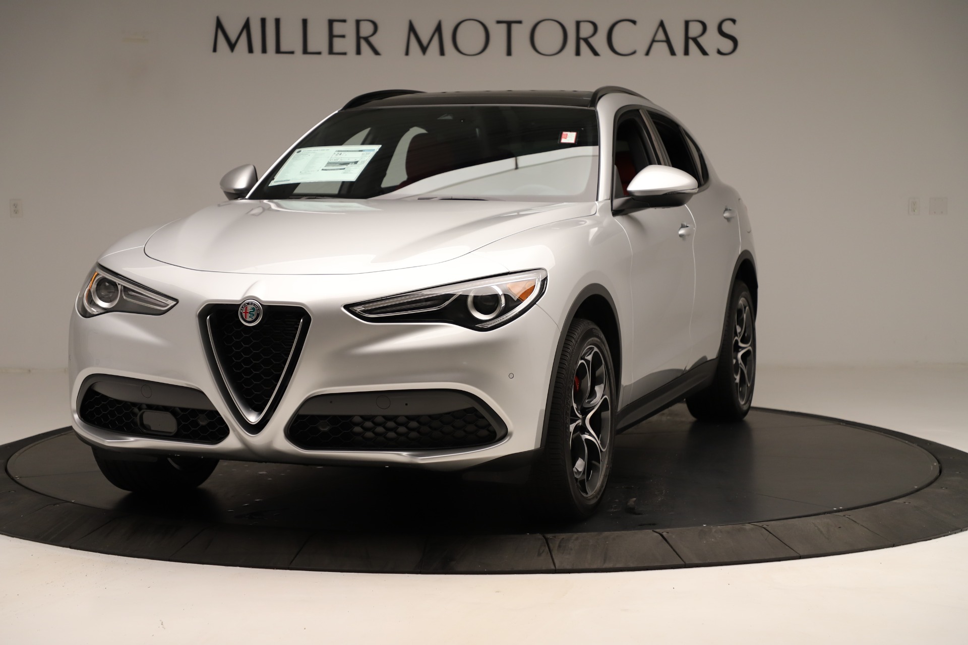 New 2019 Alfa Romeo Stelvio Ti Sport Q4 for sale Sold at Bugatti of Greenwich in Greenwich CT 06830 1