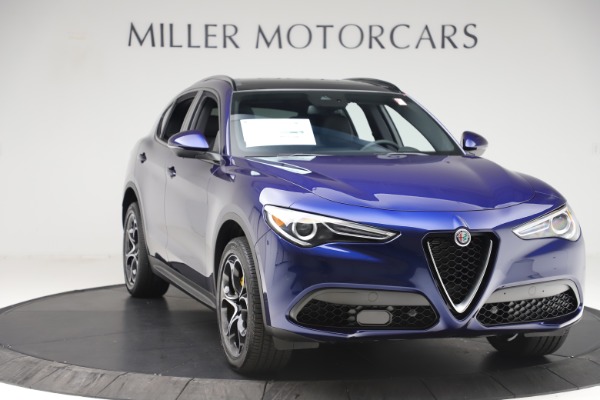 New 2019 Alfa Romeo Stelvio Ti Sport Q4 for sale Sold at Bugatti of Greenwich in Greenwich CT 06830 11