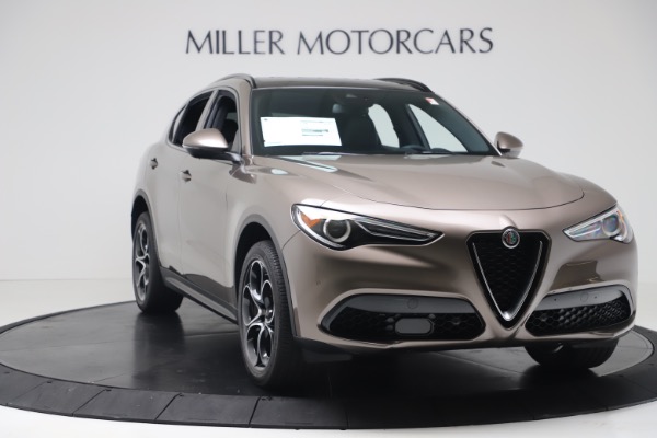 New 2019 Alfa Romeo Stelvio Ti Sport Q4 for sale Sold at Bugatti of Greenwich in Greenwich CT 06830 11