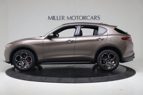 New 2019 Alfa Romeo Stelvio Ti Sport Q4 for sale Sold at Bugatti of Greenwich in Greenwich CT 06830 3