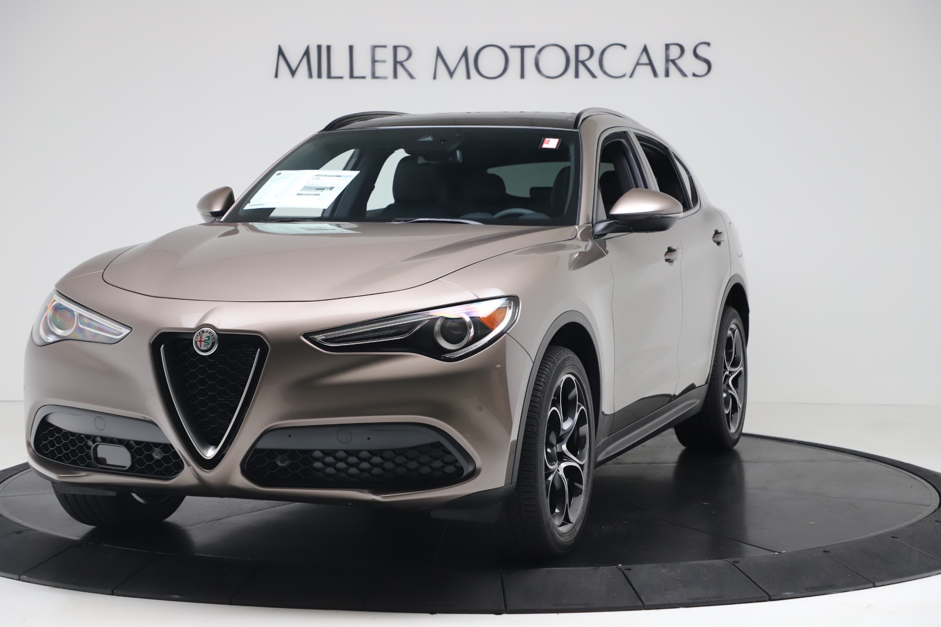 New 2019 Alfa Romeo Stelvio Ti Sport Q4 for sale Sold at Bugatti of Greenwich in Greenwich CT 06830 1