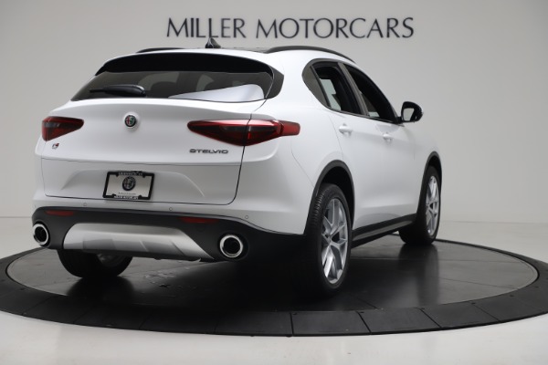 New 2019 Alfa Romeo Stelvio Ti Sport Q4 for sale Sold at Bugatti of Greenwich in Greenwich CT 06830 7