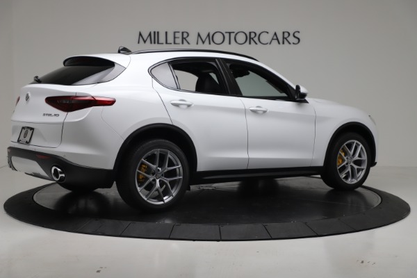 New 2019 Alfa Romeo Stelvio Ti Sport Q4 for sale Sold at Bugatti of Greenwich in Greenwich CT 06830 8