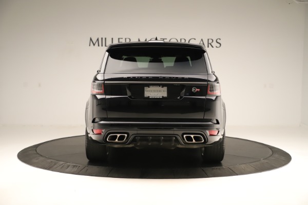Used 2019 Land Rover Range Rover Sport SVR for sale Sold at Bugatti of Greenwich in Greenwich CT 06830 6