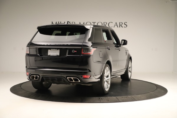 Used 2019 Land Rover Range Rover Sport SVR for sale Sold at Bugatti of Greenwich in Greenwich CT 06830 7