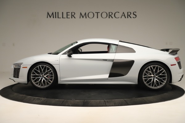 Used 2018 Audi R8 5.2 quattro V10 Plus for sale Sold at Bugatti of Greenwich in Greenwich CT 06830 3