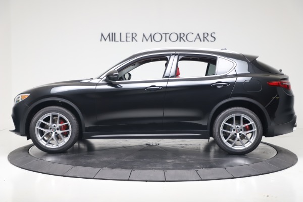 New 2019 Alfa Romeo Stelvio Ti Q4 for sale Sold at Bugatti of Greenwich in Greenwich CT 06830 3