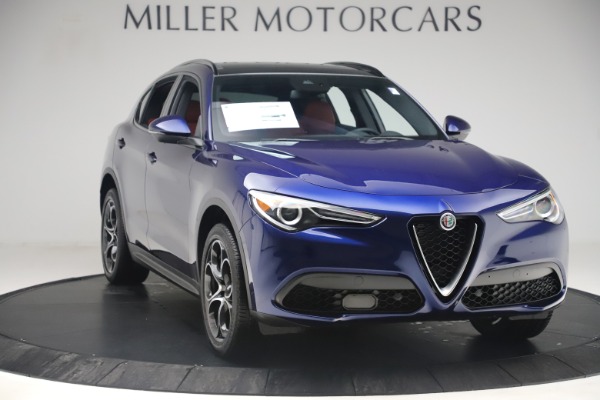 New 2019 Alfa Romeo Stelvio Ti Sport Q4 for sale Sold at Bugatti of Greenwich in Greenwich CT 06830 11