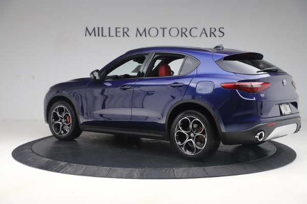 New 2019 Alfa Romeo Stelvio Ti Sport Q4 for sale Sold at Bugatti of Greenwich in Greenwich CT 06830 4