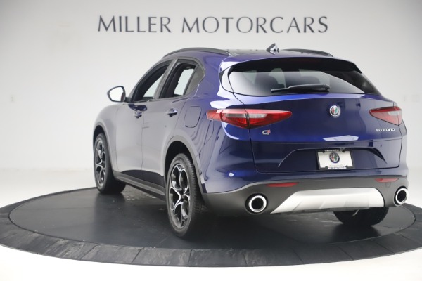 New 2019 Alfa Romeo Stelvio Ti Sport Q4 for sale Sold at Bugatti of Greenwich in Greenwich CT 06830 5