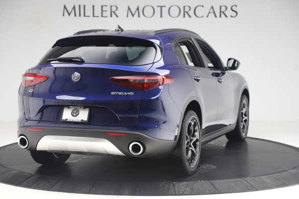 New 2019 Alfa Romeo Stelvio Ti Sport Q4 for sale Sold at Bugatti of Greenwich in Greenwich CT 06830 7