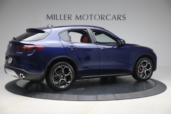 New 2019 Alfa Romeo Stelvio Ti Sport Q4 for sale Sold at Bugatti of Greenwich in Greenwich CT 06830 8