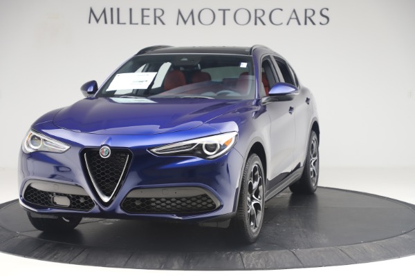 New 2019 Alfa Romeo Stelvio Ti Sport Q4 for sale Sold at Bugatti of Greenwich in Greenwich CT 06830 1