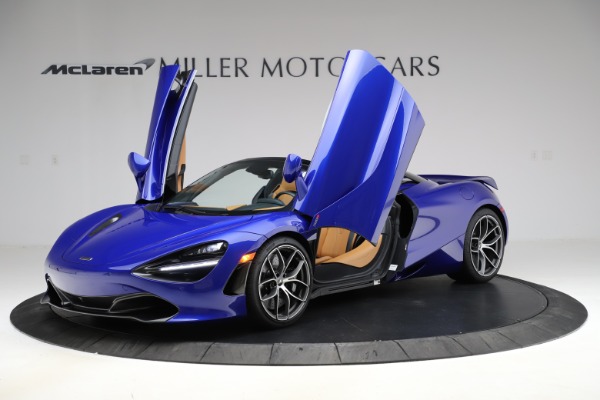 New 2020 McLaren 720S SPIDER Convertible for sale $374,830 at Bugatti of Greenwich in Greenwich CT 06830 14