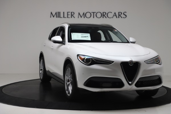 New 2019 Alfa Romeo Stelvio Ti Lusso Q4 for sale Sold at Bugatti of Greenwich in Greenwich CT 06830 11