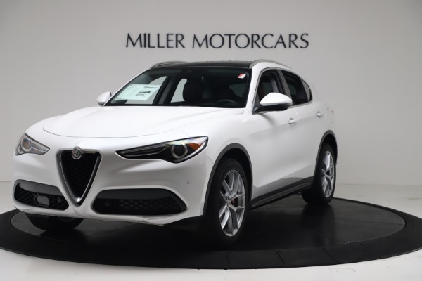 New 2019 Alfa Romeo Stelvio Ti Lusso Q4 for sale Sold at Bugatti of Greenwich in Greenwich CT 06830 1