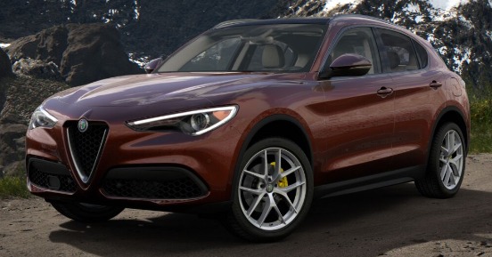 New 2019 Alfa Romeo Stelvio Ti Lusso Q4 for sale Sold at Bugatti of Greenwich in Greenwich CT 06830 1