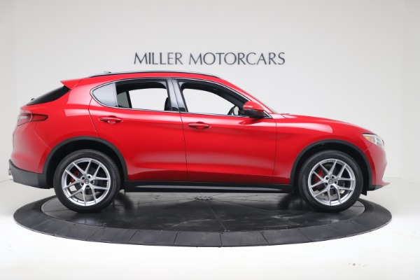 New 2019 Alfa Romeo Stelvio Ti Sport Q4 for sale Sold at Bugatti of Greenwich in Greenwich CT 06830 9