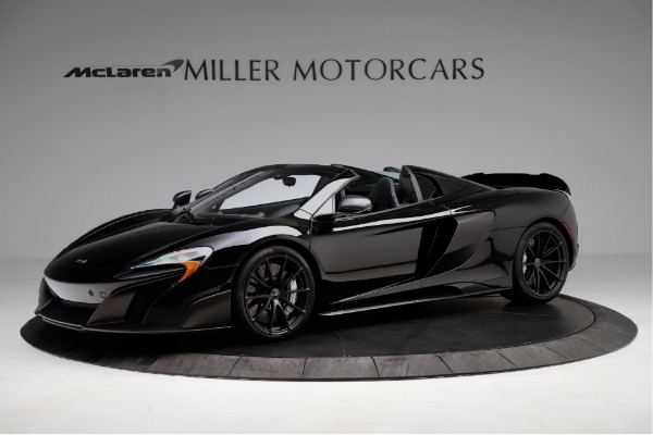 Used 2016 McLaren 675LT Spider for sale $365,900 at Bugatti of Greenwich in Greenwich CT 06830 1