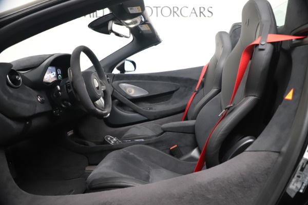 Used 2020 McLaren 600LT Spider for sale Sold at Bugatti of Greenwich in Greenwich CT 06830 19