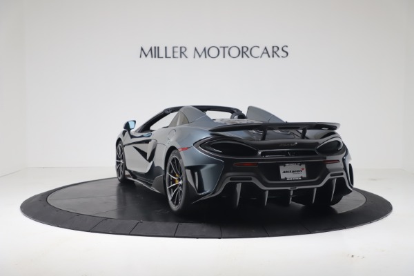 New 2020 McLaren 600LT SPIDER Convertible for sale Sold at Bugatti of Greenwich in Greenwich CT 06830 4