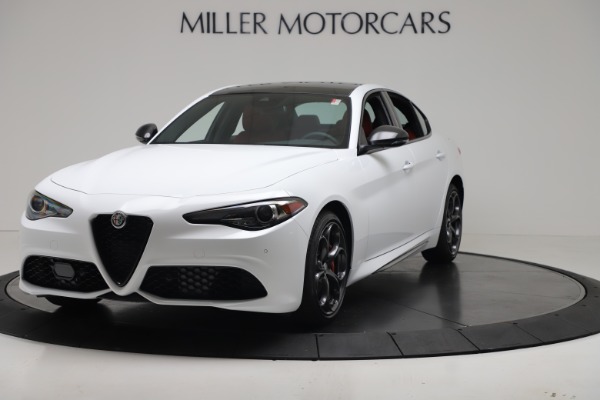 New 2019 Alfa Romeo Giulia Ti Sport Carbon Q4 for sale Sold at Bugatti of Greenwich in Greenwich CT 06830 1